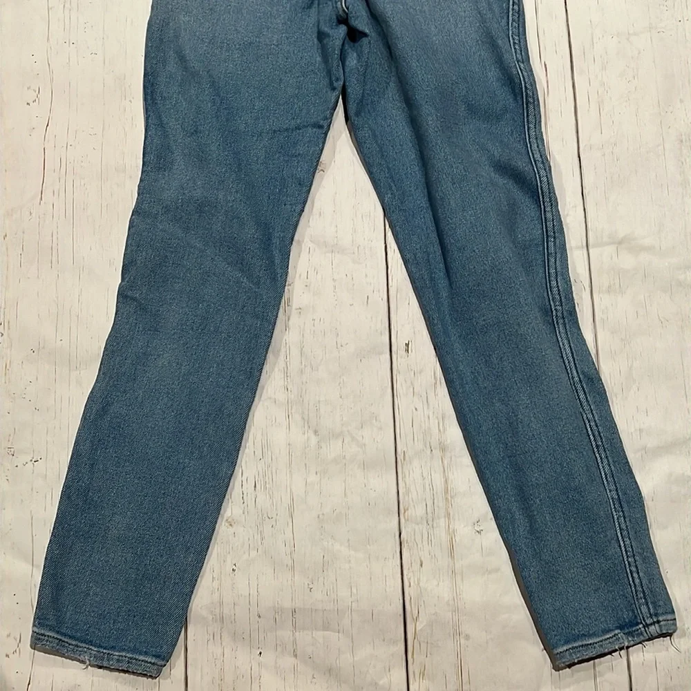 Madewell blue high rise skinny jeans - Picture 6 of 9